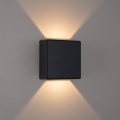 Brilagi - lauko sieninis LED šviestuvas DOUBLERAY LED/6W/230V juodas IP54