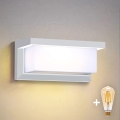 Brilagi - LED dimeriuojamas lauko sieninis šviestuvas BRICKY 1xE27/6W/230V 2700-6500K IP54 balta