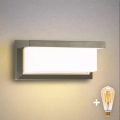 Brilagi - LED dimeriuojamas lauko sieninis šviestuvas BRICKY 1xE27/6W/230V 2700-6500K IP54 pilkas