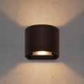 Brilagi - LED lauko sieninis šviestuvas RONDO LED/6W/230V rudos spalvos IP54