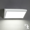 Brilagi - LED lauko sieninis šviestuvas su jutikliu TRIANGLE LED/20W/230V baltas IP65