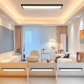 Brilagi - LED vonios kambario lubinis šviestuvas FRAME LED/50W/230V 120x30 cm 3000/4000/6000K IP44 juodas