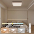 Brilagi - Reguliuojamas vonios lubų šviestuvas FRAME SMART LED/24W/230V 30x30 cm 3000-6000K IP44 balta + nuotolinio valdymo pultas