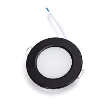 Aigostar - LED įleidžiamas lubinis vonios šviestuvas LED/4,8W/230V 4000K juoda IP65