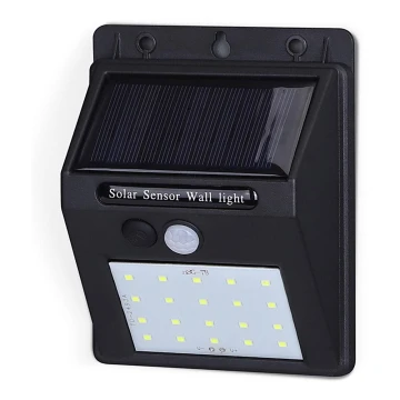 Aigostar - LED Lauko saulės energijos šviestuvas su jutikliu LED/1,11W/5,5V IP65