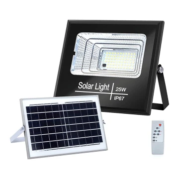 Aigostar - LED Reguliuojamas saulės energijos prožektorius LED/25W/3,2V IP67 + valdymo pultas