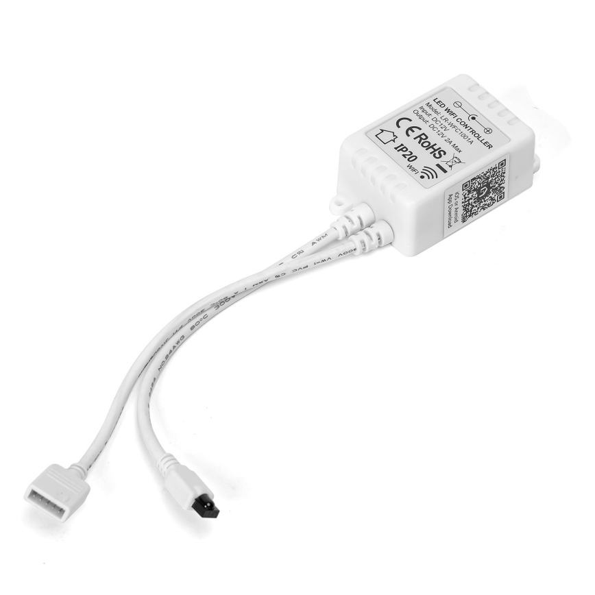 Aigostar - LED RGB Reguliuojama juostelė 6,5m LED/16,5W/12/230V 3000K Wi-Fi