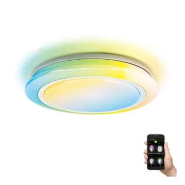 Aigostar - LED RGBW Pritemdomas vonios šviestuvas LED/27W/230V 40 cm Wi-Fi