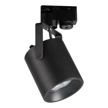 Akcentinis šviestuvas bėgių sistemai MINOR 1xGU10/10W/230V juoda