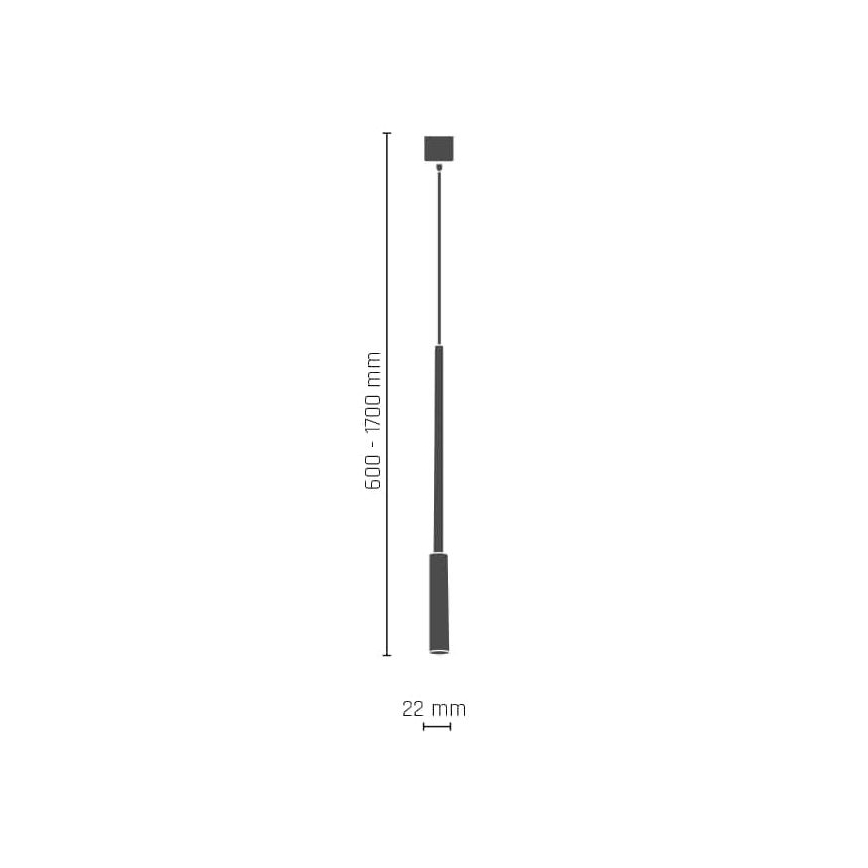 Amplex - Sietynas ant stulpo 1xG9/10W/230V