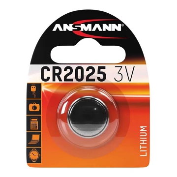 Ansmann 04673 - CR 2025 - Ličio baterijos  (tabletė) 3V