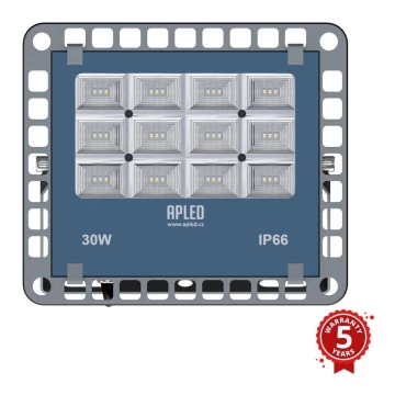 APLED - LED laukinis prožektorius PRO LED/30W/230V  IP66 3000lm 6000K