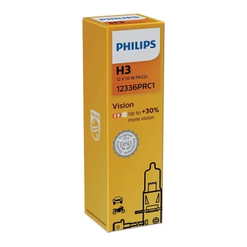 Automobilio lemputė Philips VISION 12336PRC1 H3 PK22s/55W/12V