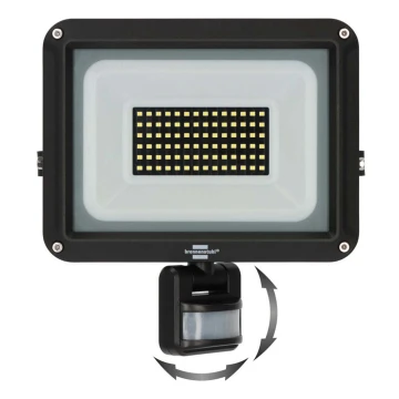 Brennenstuhl - LED Lauko prožektorius su jutikliu LED/50W/230V 6500K IP65