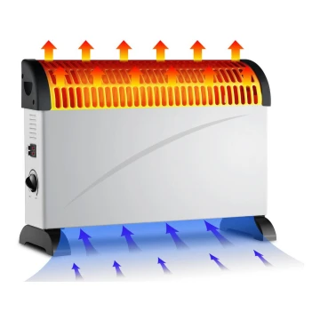 Brilagi - Elektrinis konvektoriaus šildytuvas 750/1250/2000W termostatas