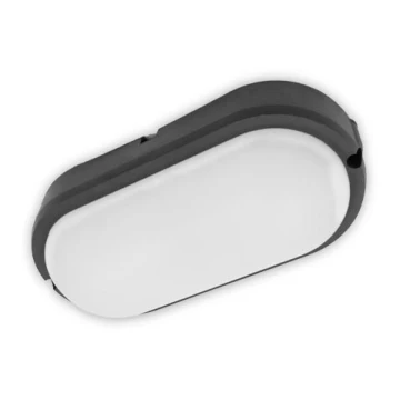 Brilagi - LED Ceiling heavy-duty šviesus SIMA LED/12W/230V IP65 juoda