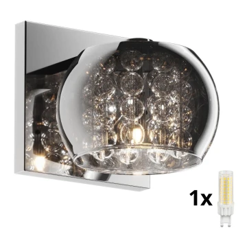 Brilagi - LED Krištolinis sieninis šviestuvas JEWEL 1xG9/42W/230V