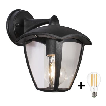 Brilagi - LED Lauko sieninis šviestuvas LUNA 1xE27/60W/230V IP44