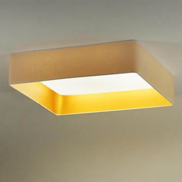 Brilagi - LED lubinis šviestuvas VELVET SQUARE LED/24W/230V kreminė