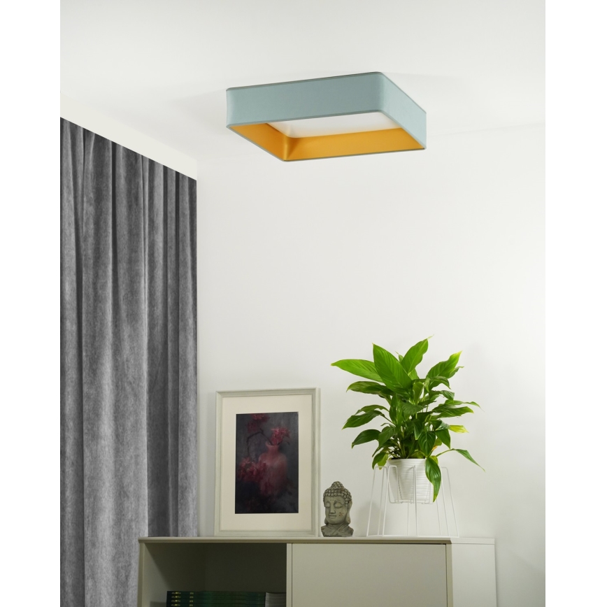 Brilagi - LED lubinis šviestuvas VELVET SQUARE LED/24W/230V Mėtinė