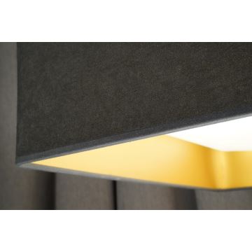 Brilagi - LED lubinis šviestuvas VELVET SQUARE LED/24W/230V pilka