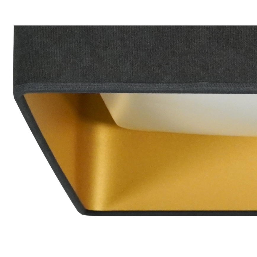 Brilagi - LED lubinis šviestuvas VELVET SQUARE LED/24W/230V pilka