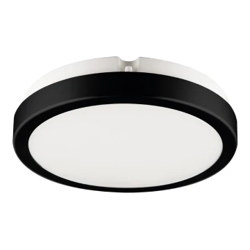 Brilagi - LED lubinis vonios šviestuvas PERA LED/12W/230V diametras 18 cm IP65 juoda