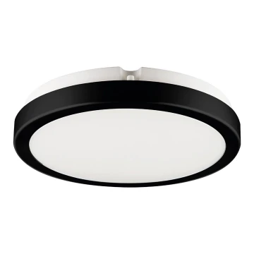 Brilagi - LED lubinis vonios šviestuvas PERA LED/18W/230V diametras 22 cm IP65 juoda