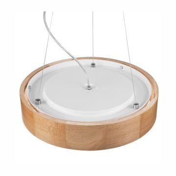 Brilagi - LED Pakabinamas sietynas CARVALHO 2xE27/60W/230V ąžuolas diametras 37 cm