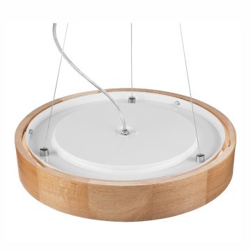 Brilagi - LED Pakabinamas sietynas CARVALHO 3xE27/60W/230V ąžuolas diametras 47,5 cm