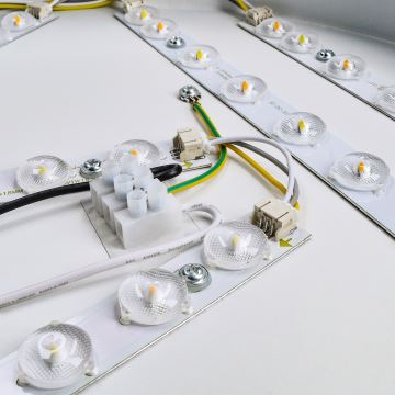 Brilagi - LED Pritemdomas lubinis šviestuvas POOL SMART LED/60W/230V 50 cm 3000-6000K Wi-Fi Tuya + nuotolinio valdymo pultas juoda