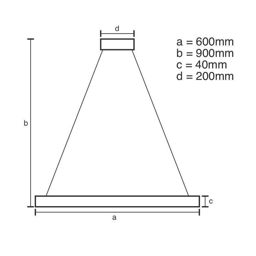 Brilagi - LED Reguliuojamas pakabinamas sietynas CIRCLE LED/42W/230V 3000-6500K + nuotolinio valdymo pultas