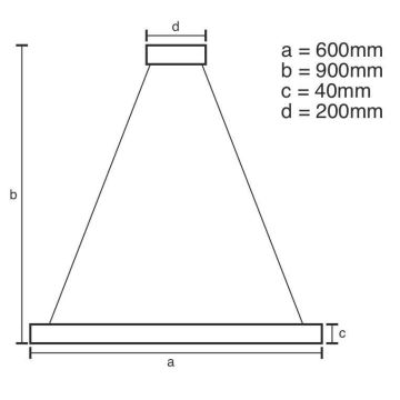 Brilagi - LED Reguliuojamas pakabinamas sietynas CIRCLE LED/42W/230V 3000-6500K + nuotolinio valdymo pultas