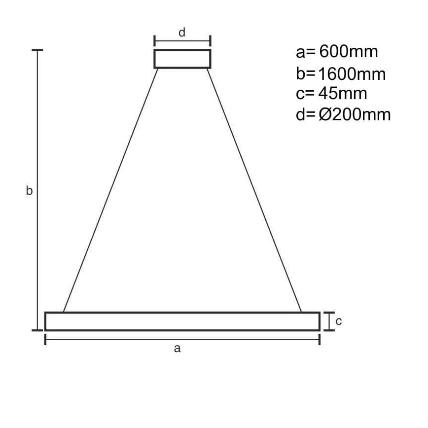 Brilagi - LED Reguliuojamas pakabinamas sietynas CIRCLE LED/85W/230V 3000-6500K juoda + nuotolinio valdymo pultas