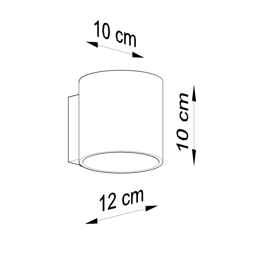 Brilagi -  LED sieninis akcentinis šviestuvas FRIDA 1xG9/3,5W/230V