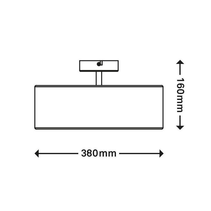 Brilo 3376-036 - Tvirtinamas sietynas 2xE27/40W/230V