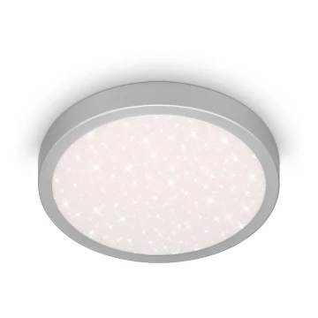 Brilo 3649-014 - LED lubinis vonios šviestuvas RUNA LED/18,5W/230V IP44 sidabras