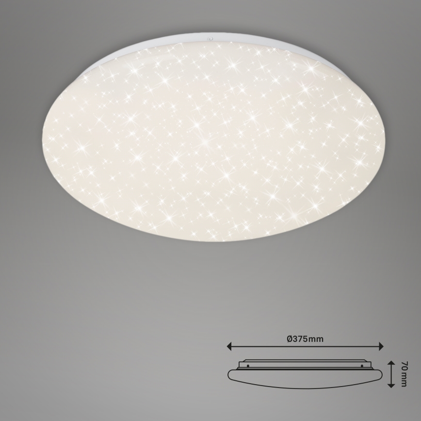 Brilo - LED Pritemdomas lubinis šviestuvas STARRY SKY LED/22W/230V 3000-6000K + nuotolinio valdymo pultas