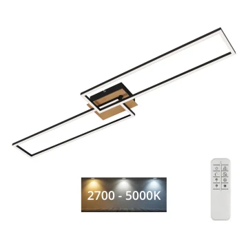 Brilo - LED Pritemdomas tvirtinamas sietynas FRAME 2xLED/20W/230V 2700-5000K + nuotolinio valdymo pultas