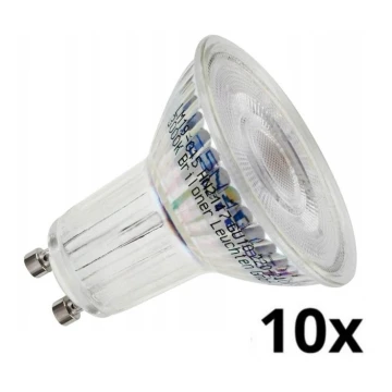 Briloner 0548-003 - KOMPLEKTAS 10x LED elektros lemputė GU10/3,5W/230V 3000K