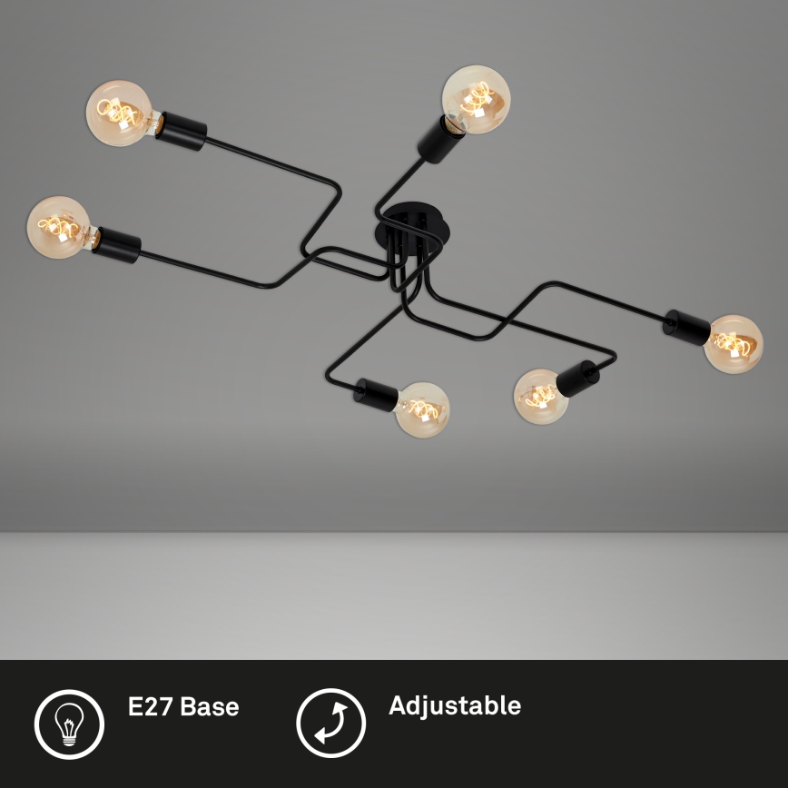 Briloner 2887-065 - Tvirtinamas sietynas FARETTO 6xE27/60W/230V