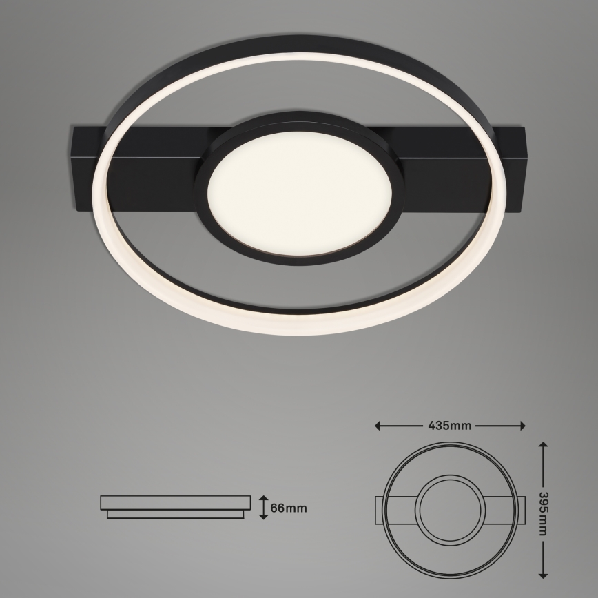 Briloner 3026-015 - LED Pritemdomas lubinis šviestuvas FRAME LED/33W/230V