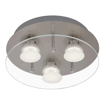 Briloner 3526-032 - LED Reguliuojamas lubinis šviestuvas PARENTOS 3xGU10/5W/230V