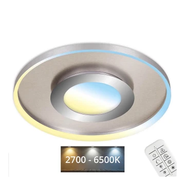 Briloner 3640-012 - LED Pritemdomas lubinis šviestuvas LED/25W/230V 2700-6500K + nuotolinio valdymo pultas