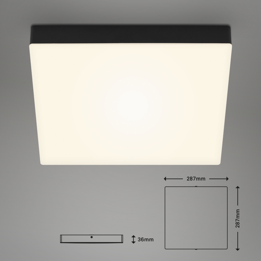 Briloner 7071015 - LED lubinis šviestuvas FLAME LED/21W/230V juoda