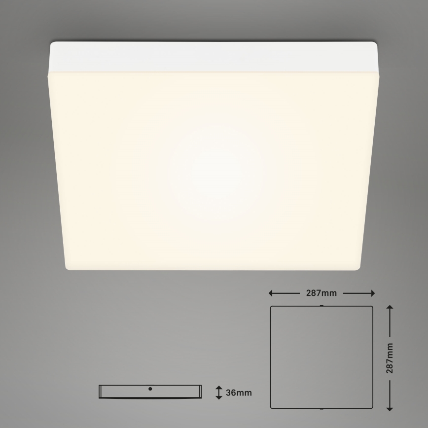 Briloner 7071016 - LED lubinis šviestuvas FLAME LED/21W/230V balta