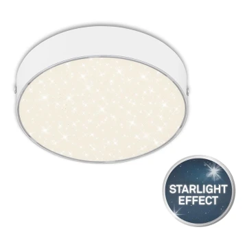 Briloner 7072-416 - LED lubinis šviestuvas STAR SKY LED/11W/230V 4000K diametras 15 cm balta