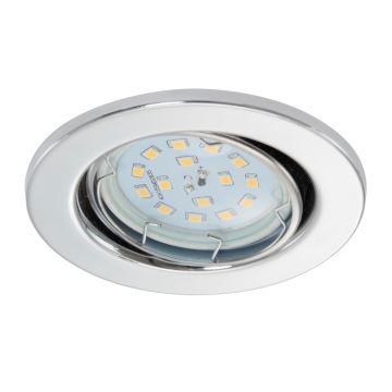 Briloner 7220-038 - PACK 3x LED Įleidžiamas vonios šviestuvas FIT 1xGU10/5W/230V