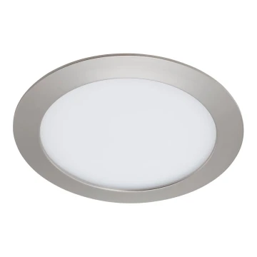 Briloner 7291-012 - LED Reguliuojamas vonios įleidžiamas šviestuvas FLAT LED/12W/230V diametras 17 cm IP44