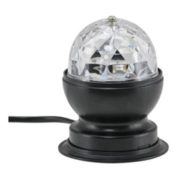 Briloner 7347-015 - LED table disco ball DISCO LIGHT 1xE27/3W/230V